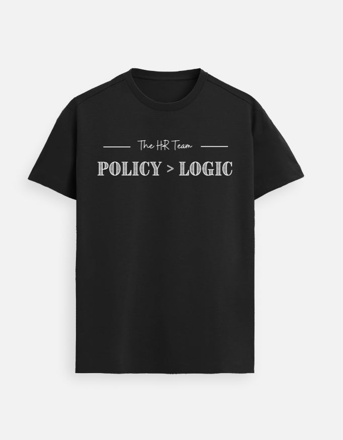 TEST - Policy over logic Oversized Classic T-Shirt