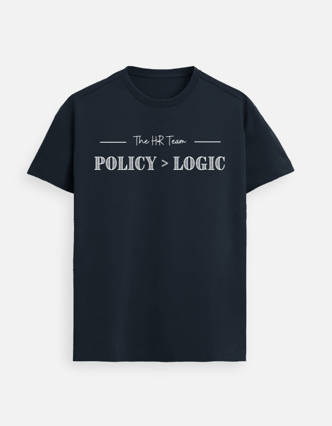 TEST - Policy over logic Oversized Classic T-Shirt