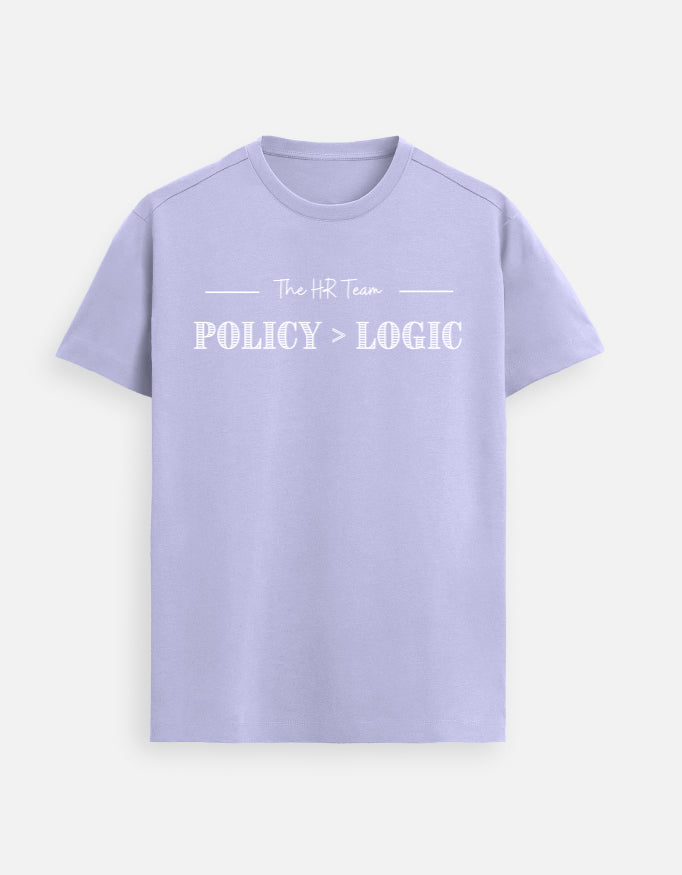TEST - Policy over logic Oversized Classic T-Shirt